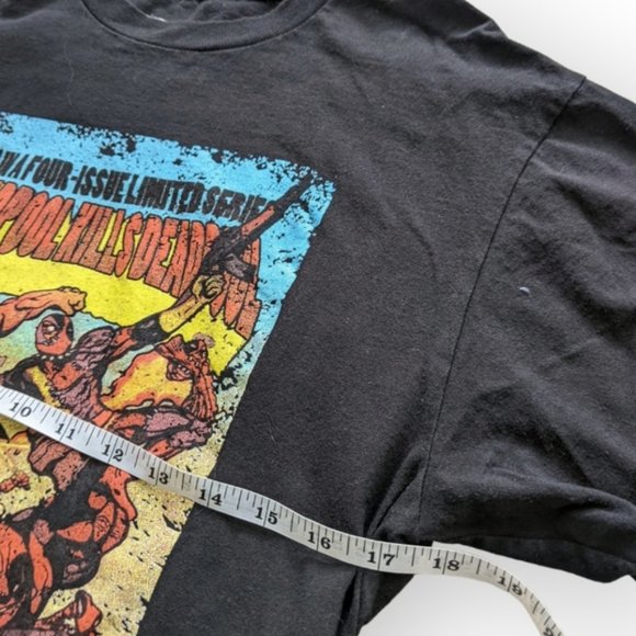 Marvel sides of deadpool comic book shirt medium - Picture 4 of 5